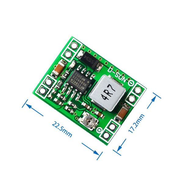 DC-DC знижувальний перетворювач XM1584 Uвх.4,5-28V Uвих. 0,8-20V