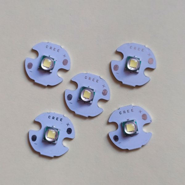 СВІТОДІОД CREE XML-T6 10ВТ 10000К ПЛАТА 16ММ