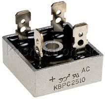 KBPC2510 (25A,1000В) корп.BR-25 діодний міст YANGJIE