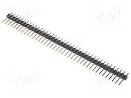 DS1021-1x40 (PLS-1x40) крок 2.54мм dip тато роз'єм штирьовий CONNFLY