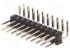 DS1022-2x40 (PLD-2x40R) крок 2.54мм dip роз'єм штирьовий кутовий CONNFLY