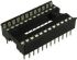 KLS1-216B-24-1 (ICSS-24) DIP крок 1.778мм (d=10.16mm) панелька 24 контакту KLS