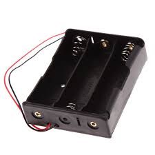 KLS5-806-B, тримач для 3 батарей АА провід 15см.