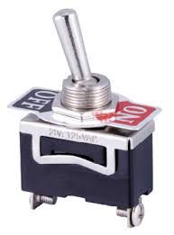 KN3(C)-101 ON-OFF 2pin 10A 250VAC (15A 250V) тумблер Daier
