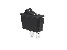 KCD3-101 (2pin) 15A,250V ON-OFF чорний перемикач Daier