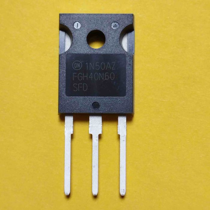 40N60SFD, транзистор, IGBT 600В 40А, TO-247