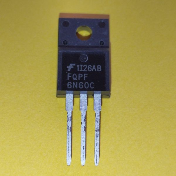 ТРАНЗИСТОР 6N60F TO-220F