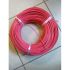 Кабель питания силиконовый, 16AWG, красный, (1метр)