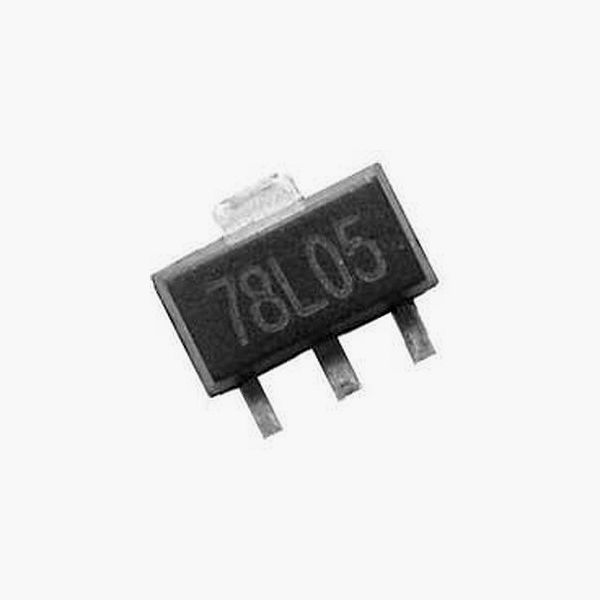 78L05 (+5V/0,1A) SOT89 стабілізатор напруги