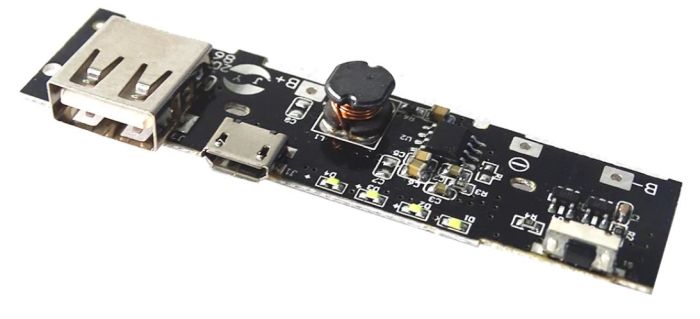 Плата контролер 864-KC V1.0 для PowerBank, USB, MicroUSB, DC5V/2A