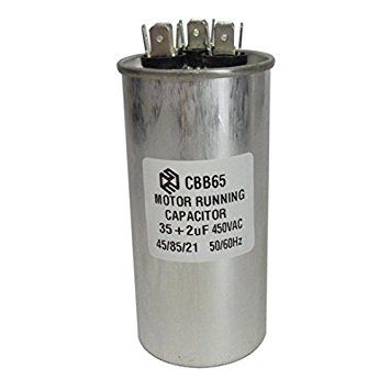 CBB-65 35+2mkf 450VAC (±5%) Металл.корпус з клемами (50*85mm)