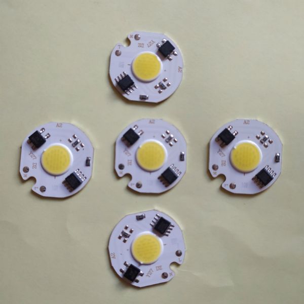 Cвітлодіодний модуль COB 10W 220V Smart IC холодний білий
