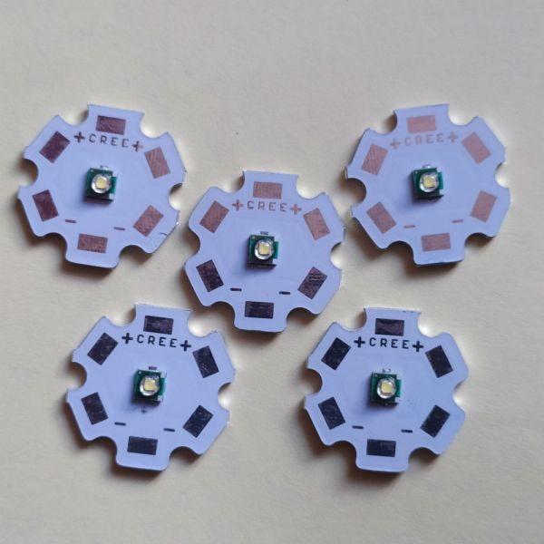 СВІТЛОДІОД XPE 3535 SMD 6500К 3ВТ ПЛАТА STAR 20ММ