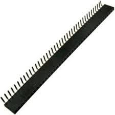 DS1024-1x40R (PBS-1x40R) крок 2.54мм dip мама роз'єм штирьовий кутовий CONNFLY