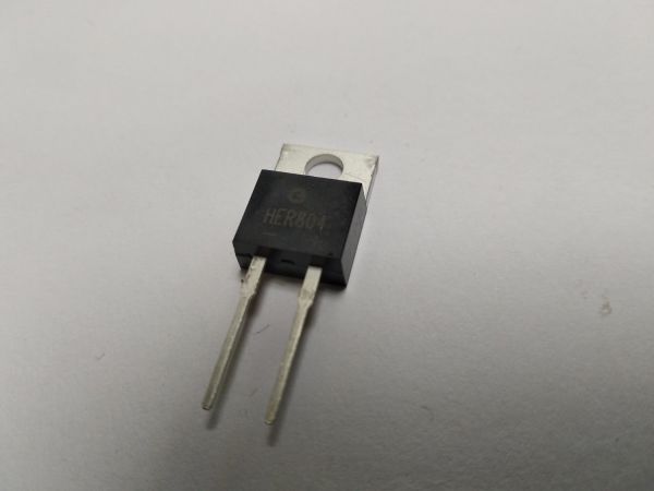 HER 804 (8A,200V,50ns) корп.TO-220AC