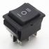 KCD4-203(RS-203),(KCD2-203) 6pin, 15A,250V, ON-OF-ON, черный корпус,черная клавиша; Переключатель Daier