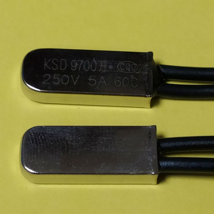 KSD9700 5A 250В 60°C термоcтат нормально открытый