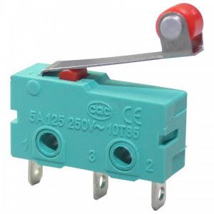 Мікроперемикач середній KW4-Z5F (5А,125V)