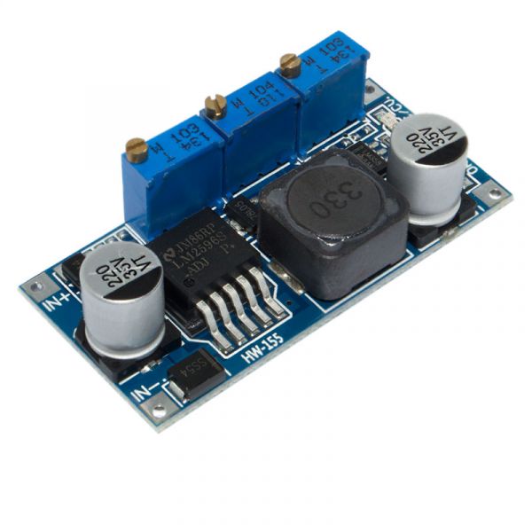 DC-DC ЗНИЖУЮЧИЙ ПЕРЕТВОРЮВАЧ З РЕГУЛЮВАННЯМ НАПРУГИ І СТРУМУ CC/CV LM2596 3A