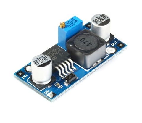 DC-DC знижуючий регульований перетворювач на LM2596HV 4,5-48V/3-35V, 3A, 15Вт