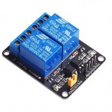 МОДУЛЬ 2 РЕЛЕ 5V С ОПТОРОСВЯЗЬЮ ДЛЯ ARDUINO