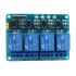 МОДУЛЬ 4 РЕЛЕ 12V З ОПТОРАВ'ЯЗКОМ ДЛЯ ARDUINO
