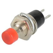 PBS-110 1A,250V OFF-(ON) червона,зелена,жовта,синя,чорна,біла кнопка без фіксації