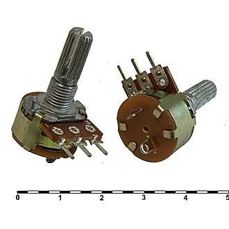 50кОм змінний резистор(моно з вимикачем) 3pin характеристика лінійна