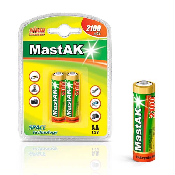 Акумулятор Mastak R6,2100mah 210AAHC