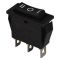 KCD3-103(RS-103-1) 3pin 15A,250V ON-OF-ON чорний корпус,клавіша чорна,червона перемикач Daier