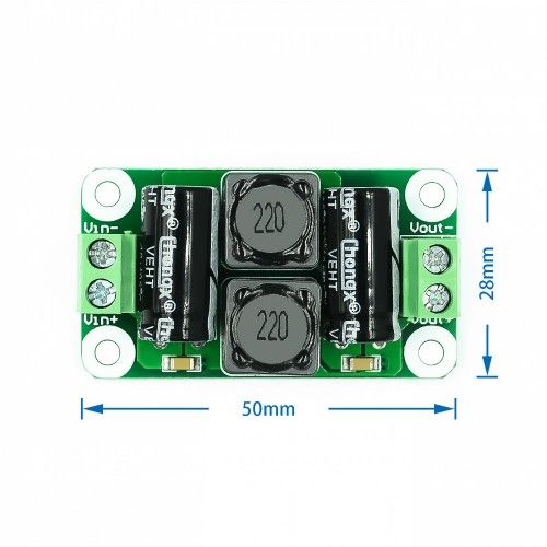 ПЛАТА ФІЛЬТРУ ЖИВЛЕННЯ 0-50 В 4A DC