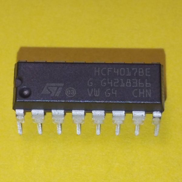 HCF4017BEY, мікросхема, DIP-16