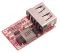 Знижувальний перетворювач DC-DC Uin 6-24V на 5V/3A USB виходом