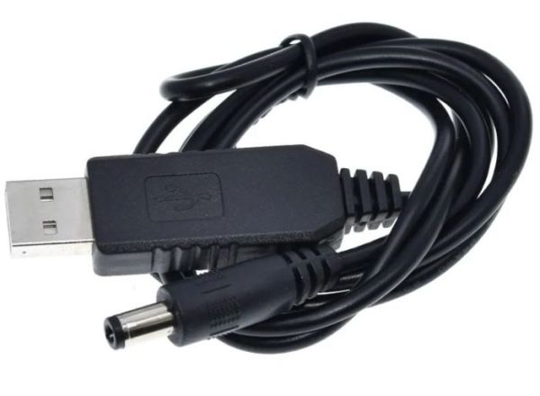 Підвищувальний dc-dc usb перетворювач 12В 500мА з роз'ємом 2.1*5.5мм 
