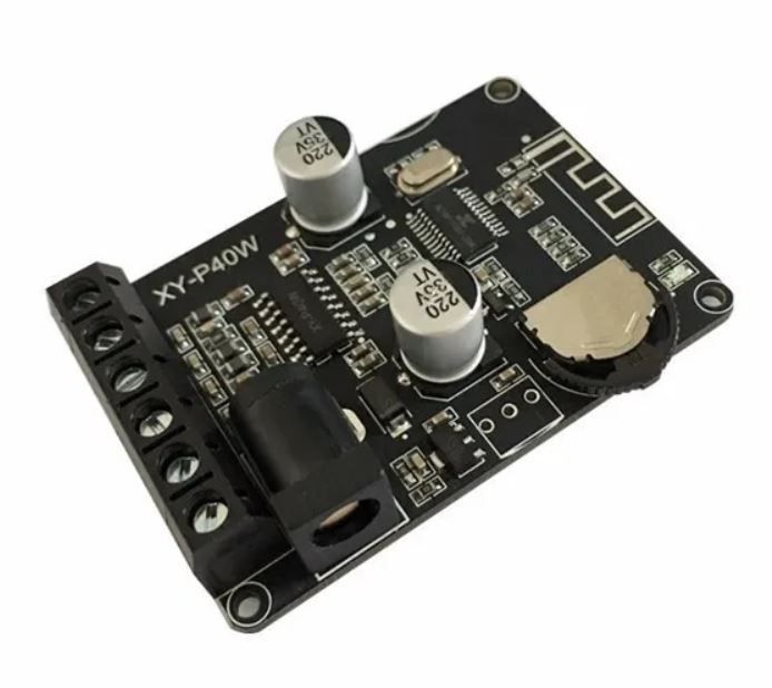 ЦИФРОВИЙ ПІДСИЛЮВАЧ ПОТУЖНОСТІ ЗВУКУ 40 ВТ, BLUETOOTH, XY-P40W
